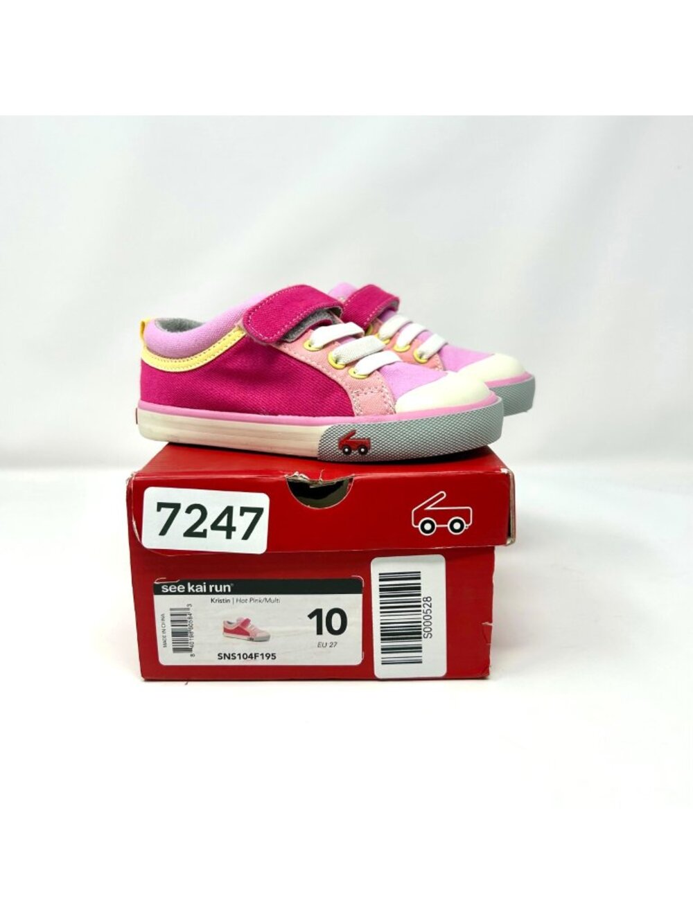 See Kai Run Kristin Sneakers Toddler Girls Size 10 Lightweight Comfort Shoes